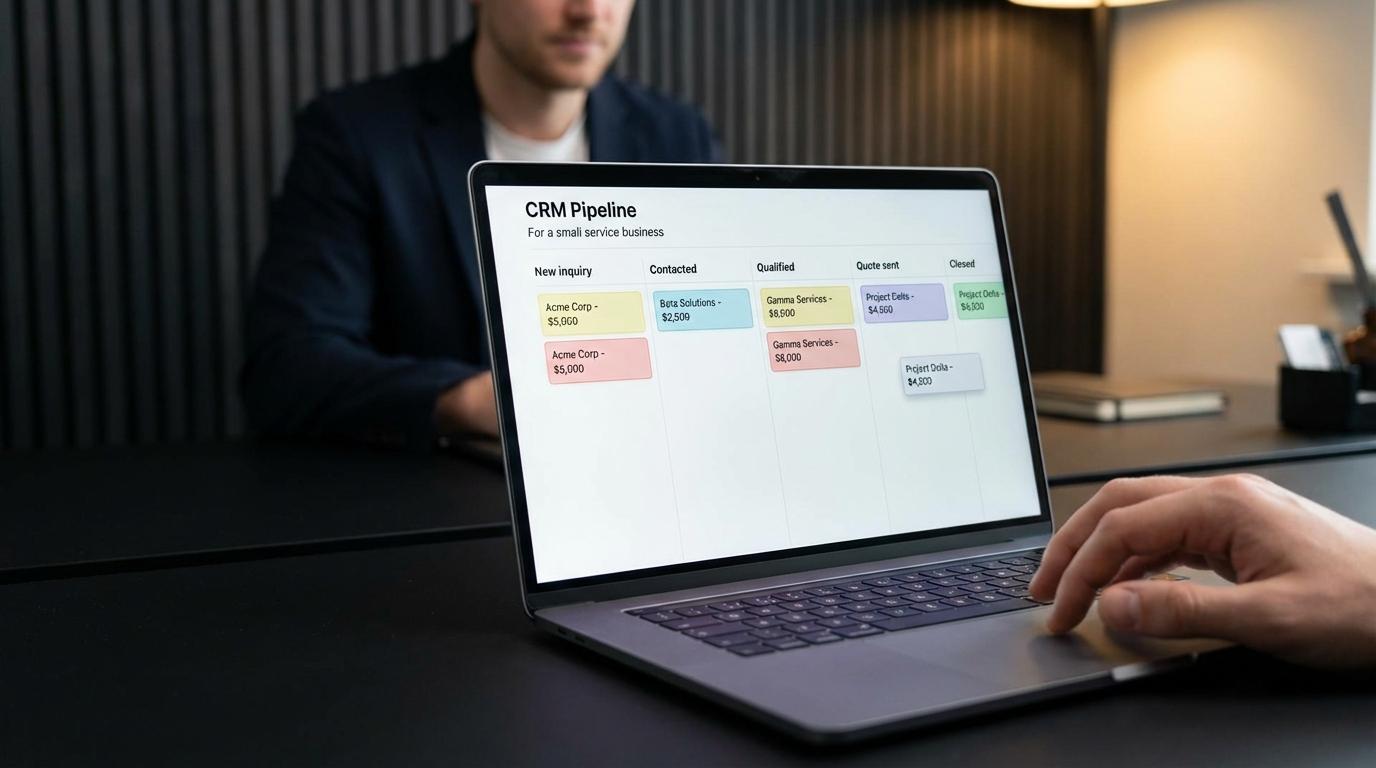 crm til små virksomheder leads