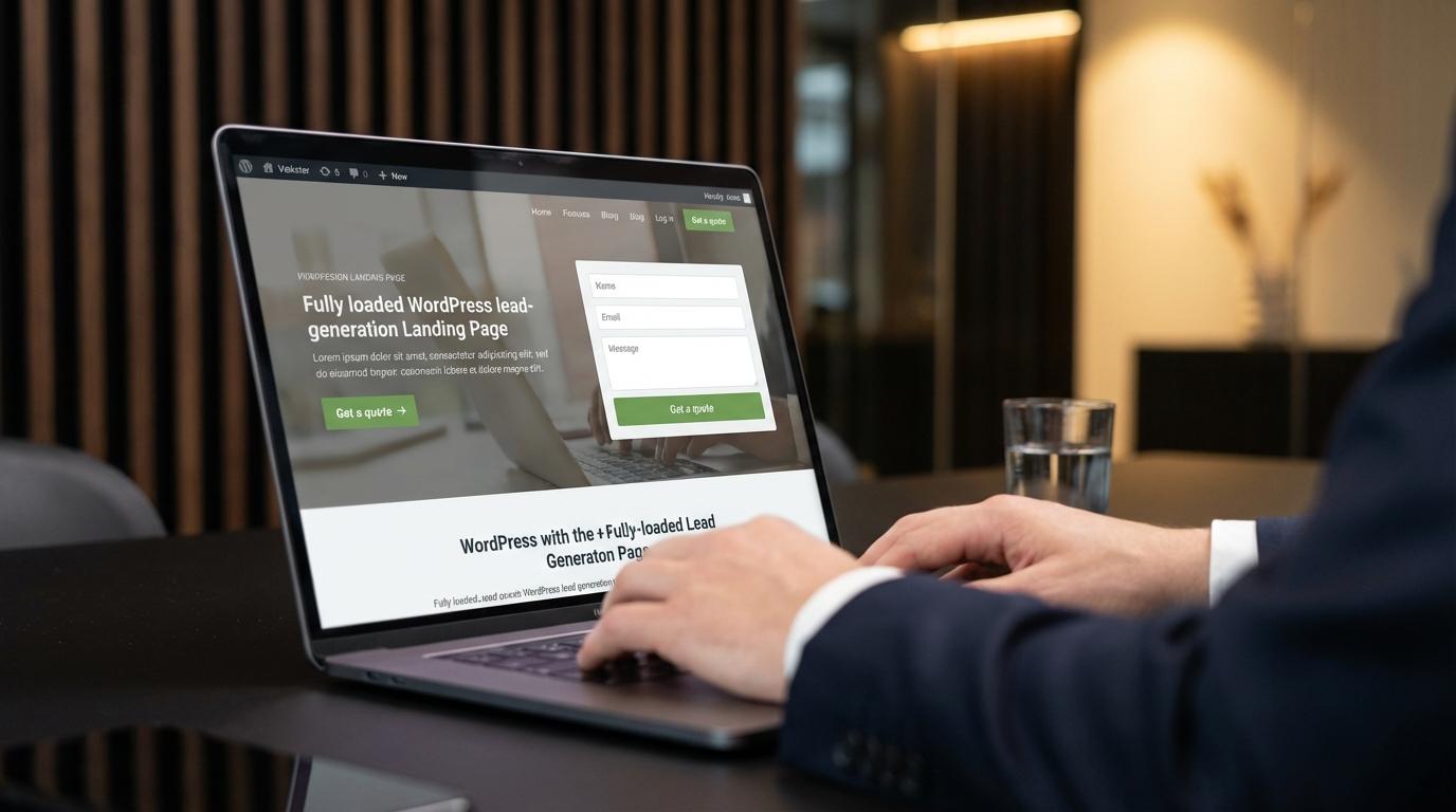 wordpress hosting hastighed leadgenerering