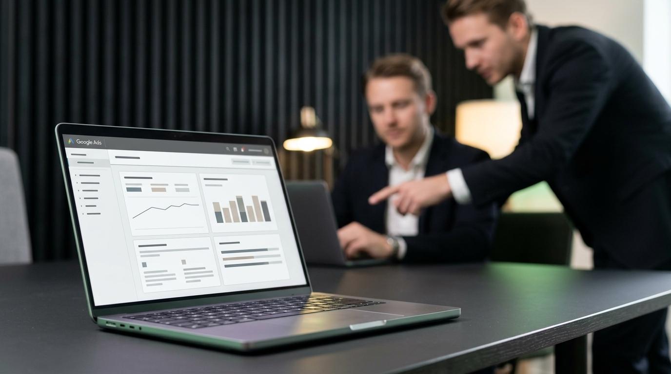 google ads kontostruktur