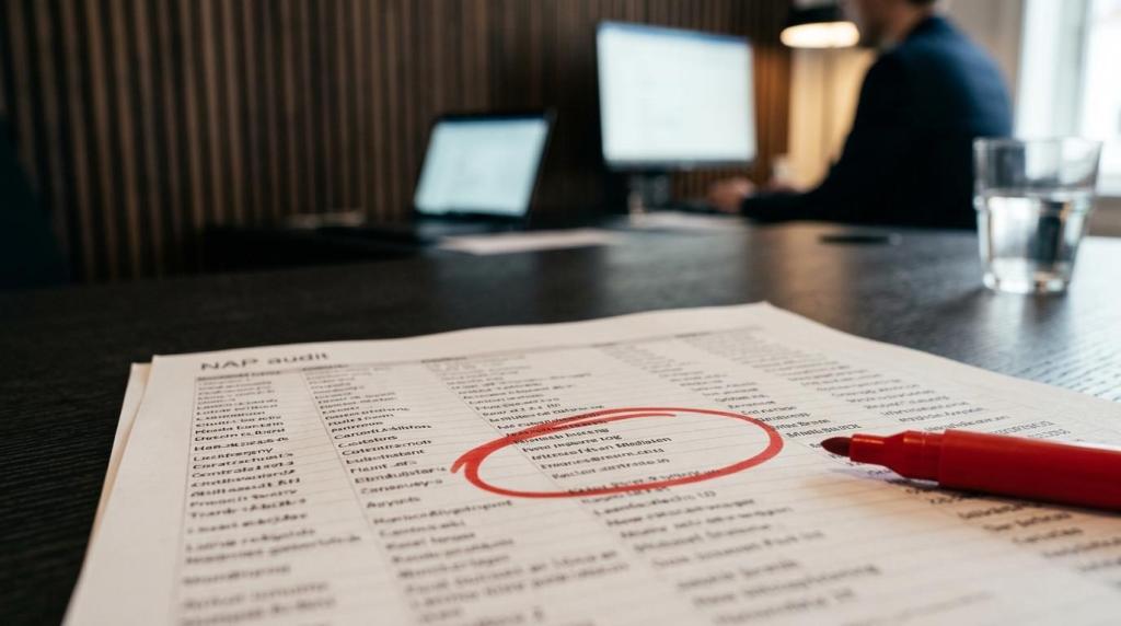 nap konsistens lokal seo